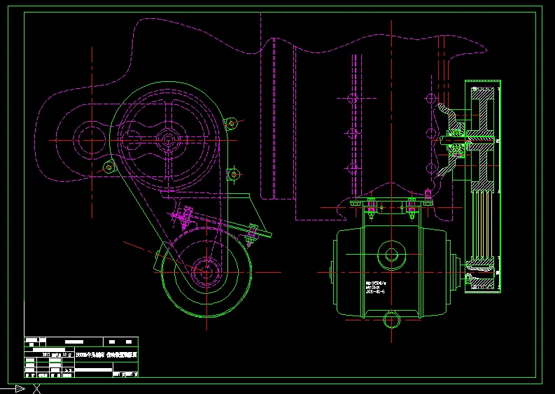 传动装置装配图