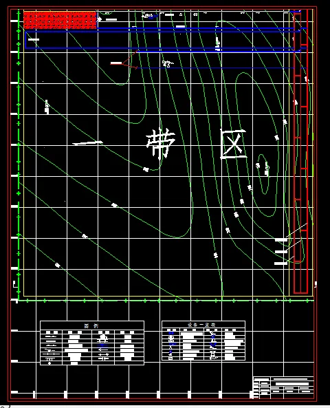 巷道布置平面图