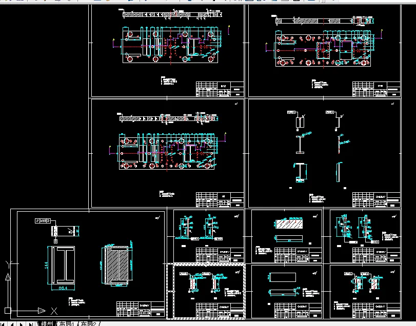 11张模具零件图
