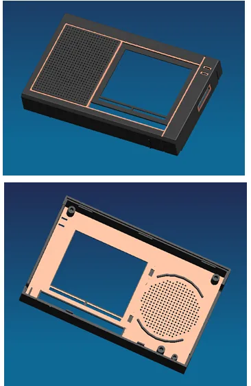 B702-收音机外壳模具设计