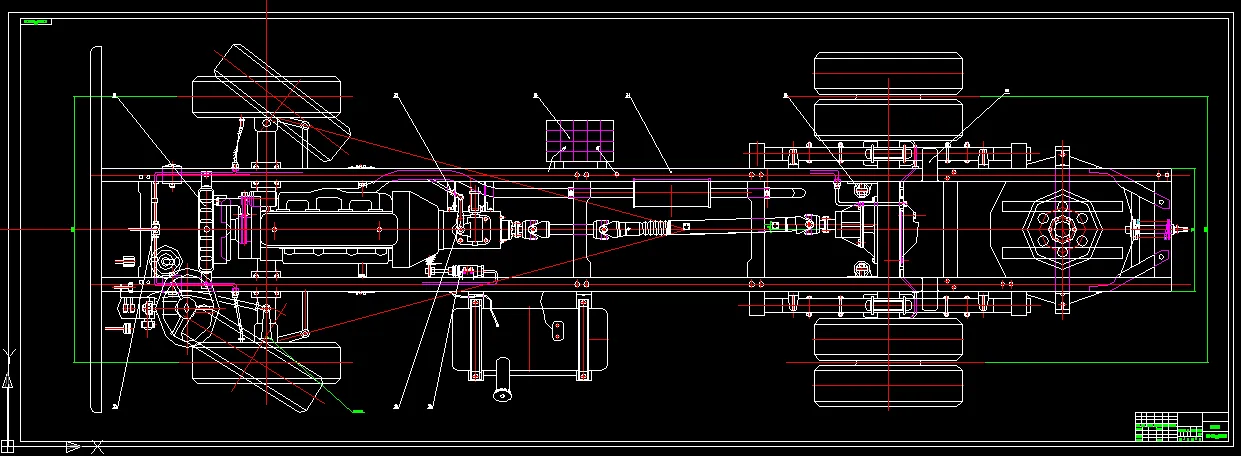 B729-柴油动力货车总体设计
