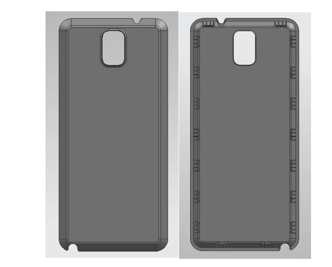 B743-三星手机后盖注塑模设计