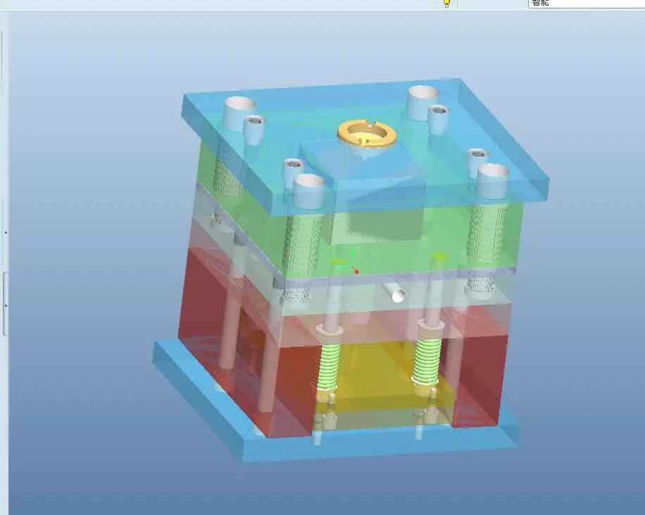 B819-衬套注塑模设计[含Proe三维图]