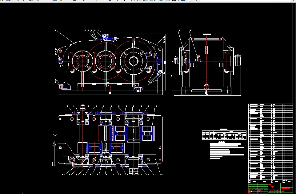 B898-带式运输机传动装置二级展开式圆柱齿轮减速器设计F=2.5KN,V=1.6ms,D=450mm