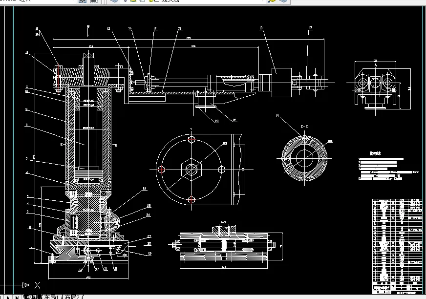 C026-焊接机械手液压系统设计