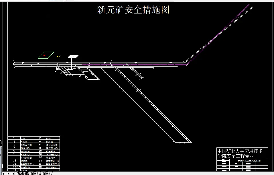 C111安全工程毕业设计（论文）-山西阳煤集团新元矿180万吨井型的新井设计