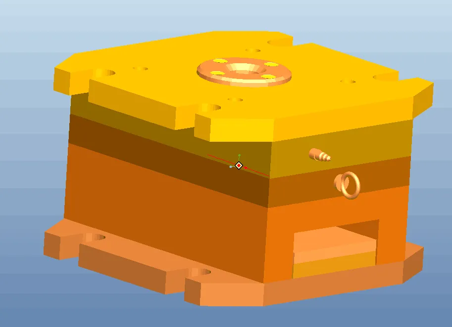 C133-手机后盖塑料模具设计与加工实例分析[含Proe三维图]