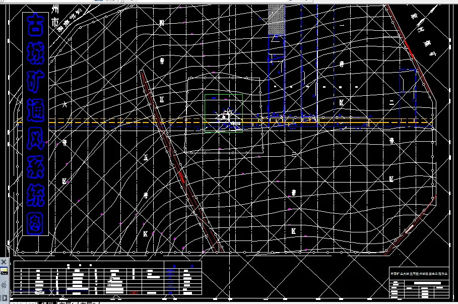 通风系统平面图