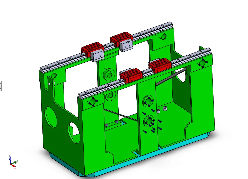 C213-晶圆测试系统送进装置设计[含SW三维图]