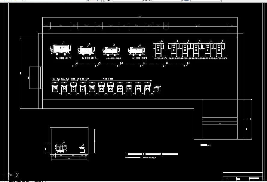 变电所硐室布置图