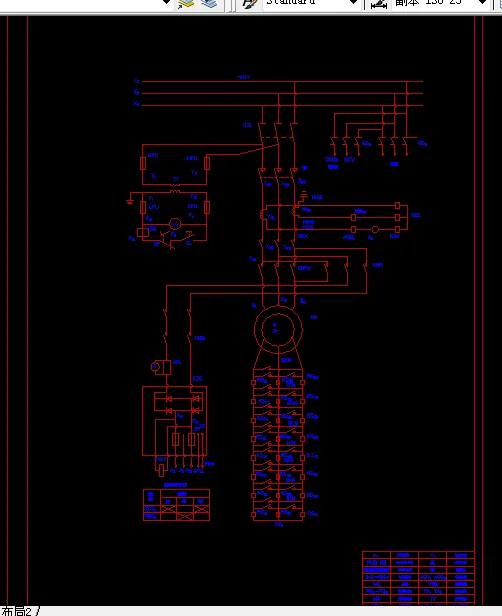 A1-提升电控主回路图