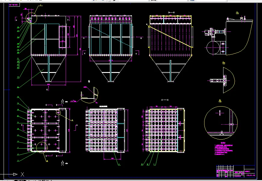 C394-滤筒式除尘器设计
