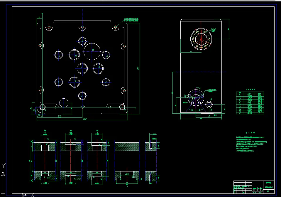 左多轴箱补充加工图