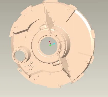 C532-某款吸尘器电机盖注射模具设计