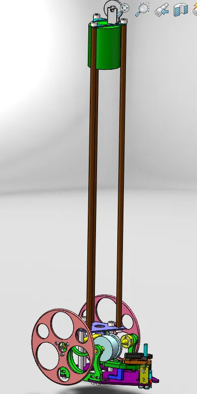 无碳越障小车设计