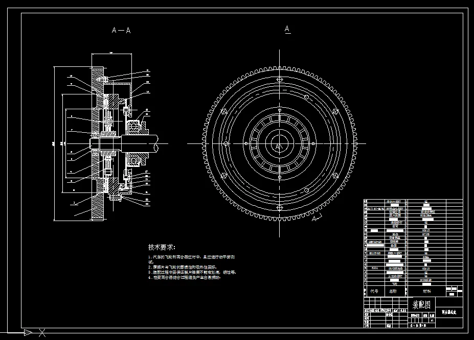 C576汽车设计课程设计-05富康8V轿车离合器设计