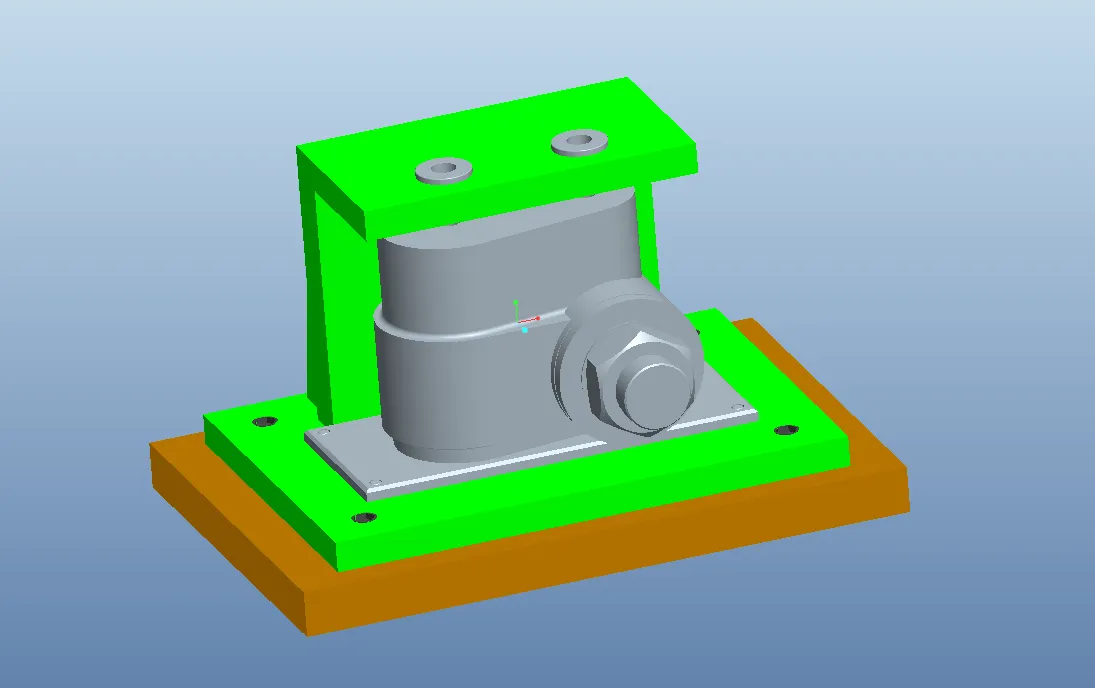 KS482-KCSJ-08阀体加工工艺及钻2-M8螺纹孔夹具设计[含Proe三维图]