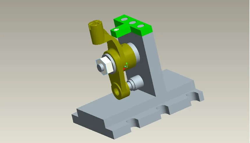 X040-推动架零件机械加工工艺以及铣宽6mm槽夹具设计[含三维图]