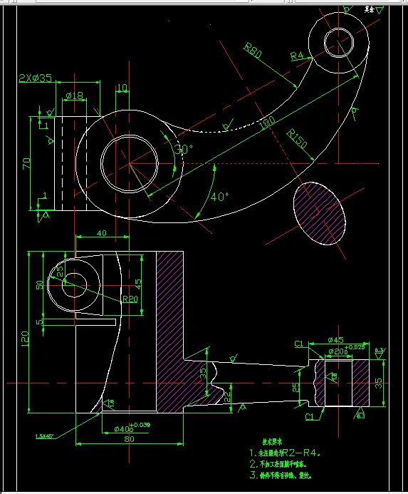 KS688A-拨叉的加工工艺及铣φ20φ40孔下表面夹具设计