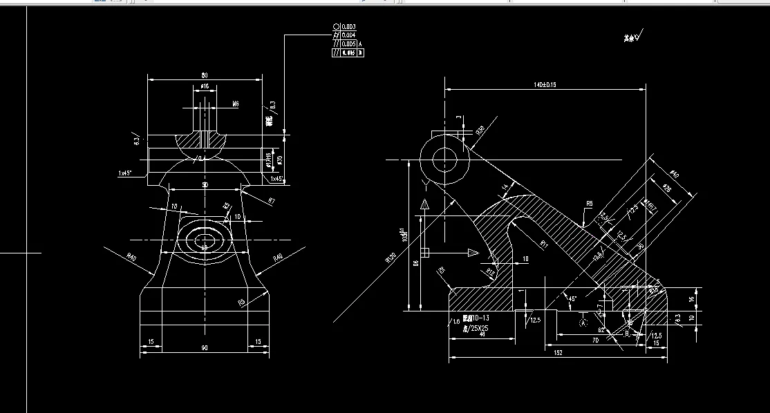 X114-尾座体零件的加工工艺及钻φ14H7孔夹具设计