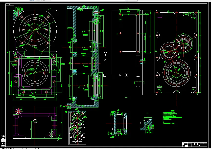 W723-XT-4032-F41-11箱体零件的机械制造工艺与夹具设计【2套夹具】