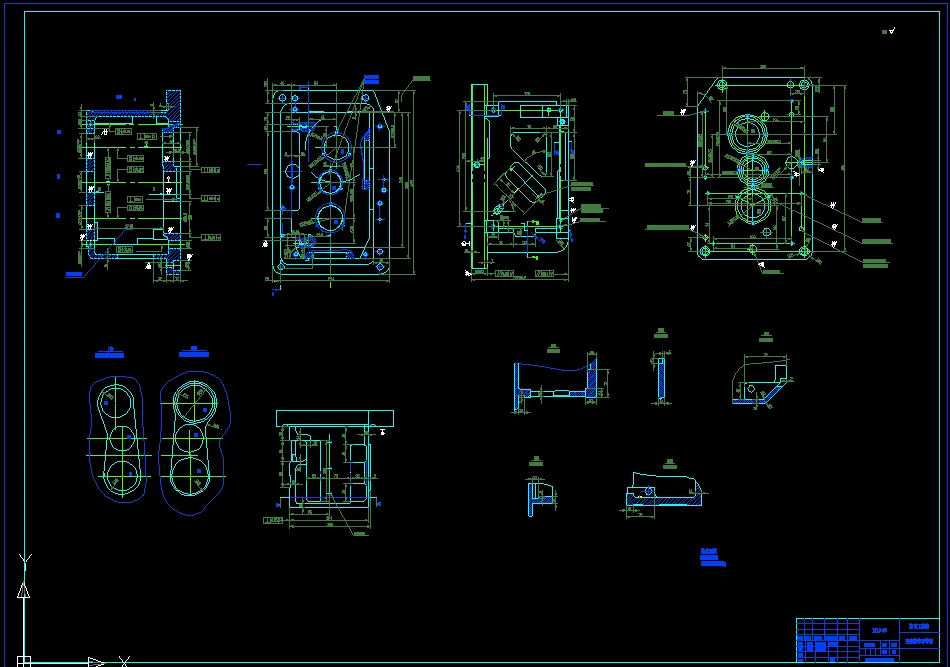 V319-卧式升降台铣床变速箱体的机械加工工艺规程及镗夹具设计