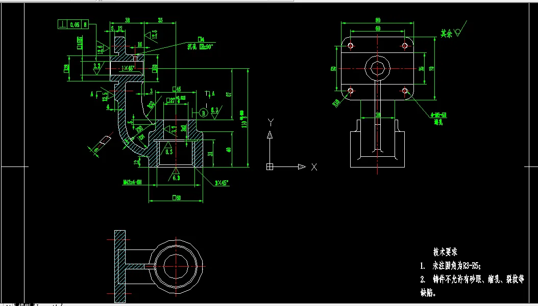 W058-支架零件的工艺规程及钻φ4孔的钻床夹具设计