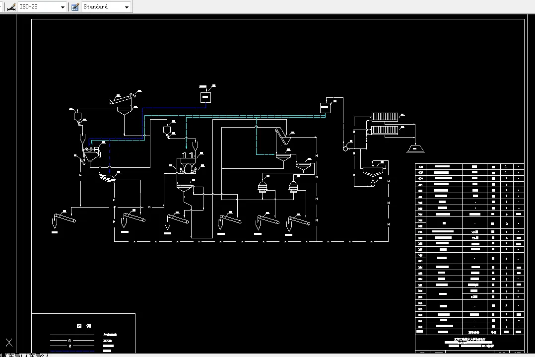 设备工艺流程图