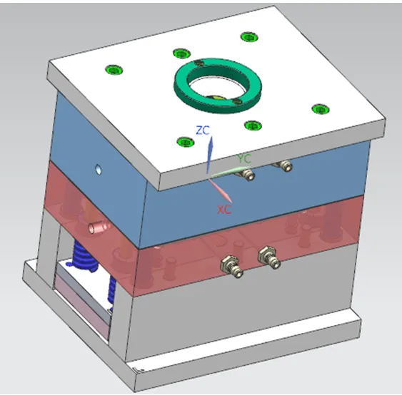 F797-塑料盒注塑模具设计[含UG三维图]