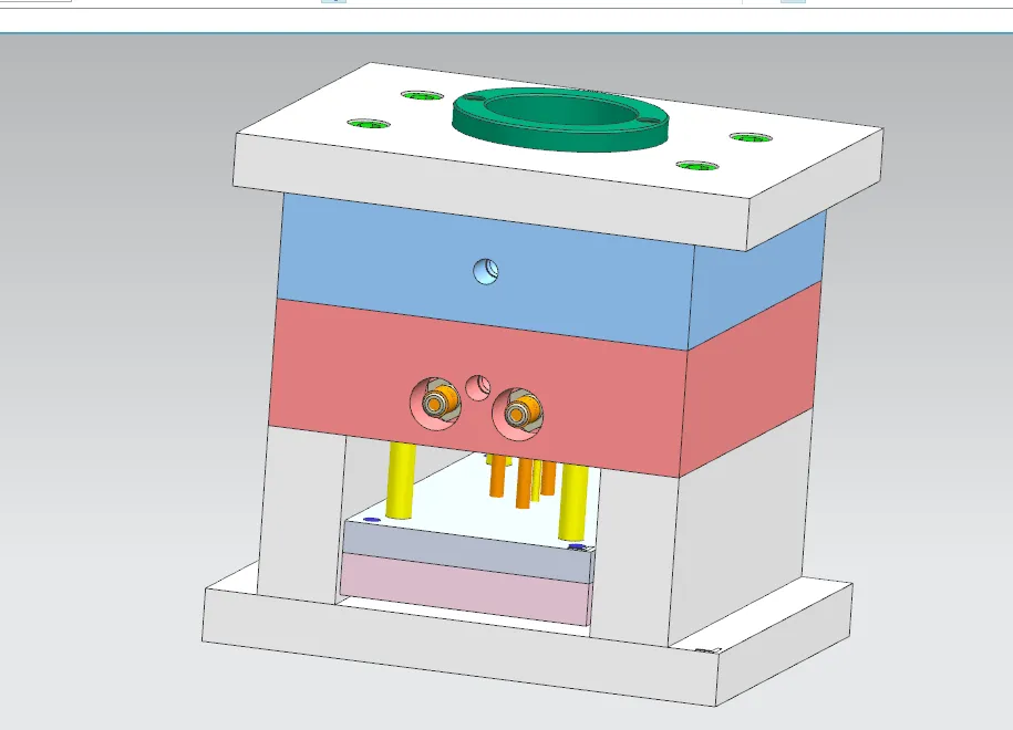 F820-拉头注塑模具设计[含UG三维图]