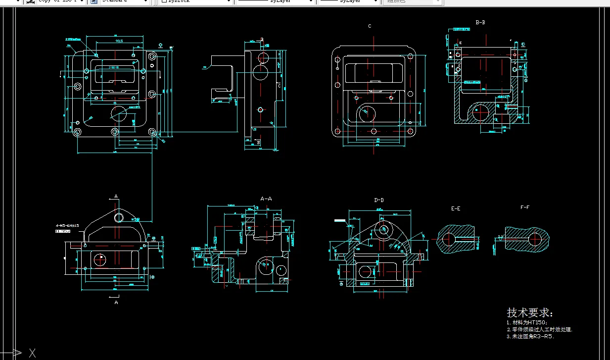 D159-X5020B立式升降台铣床拔叉壳体工艺及夹具设计