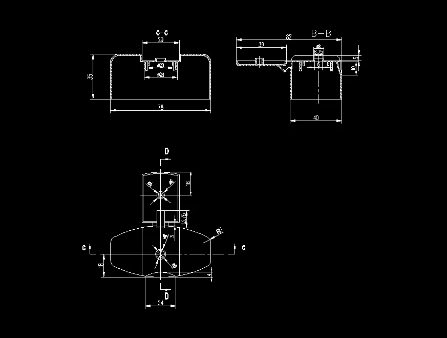 G731-三合一洗发露瓶连体盖注塑模设计