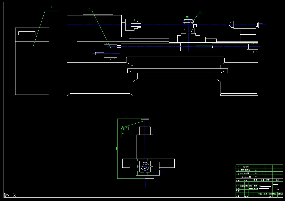 H038-CA6140经济型车床数控化改造