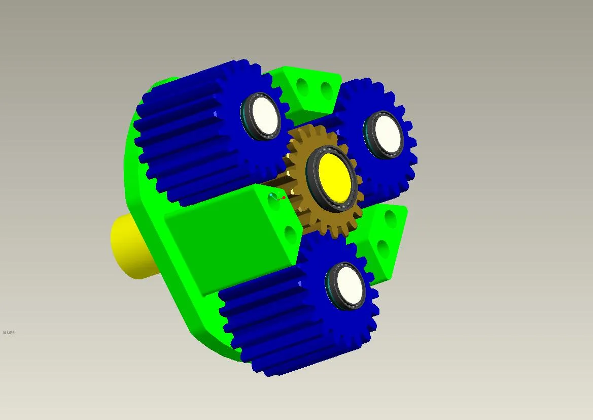 齿轮行星架装配图