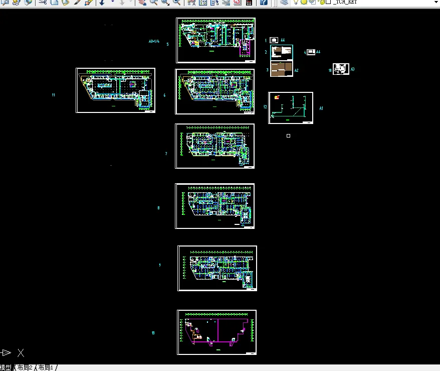 H381-绵阳市大型商场空调设计