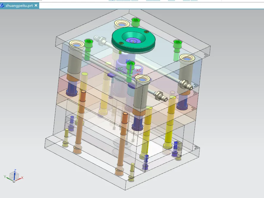 H667-连接座注塑模具设计[含UG三维图]