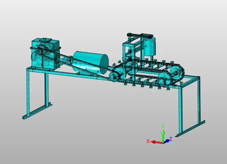 三维建模线框图