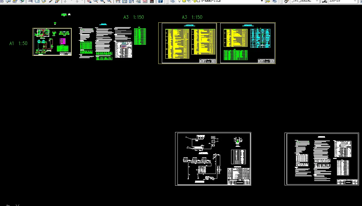 机房布置图、流程图