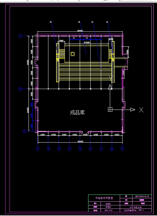干燥车间平面图