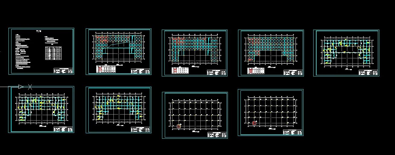 i160-西界娱乐城框架设计-六层框架结构