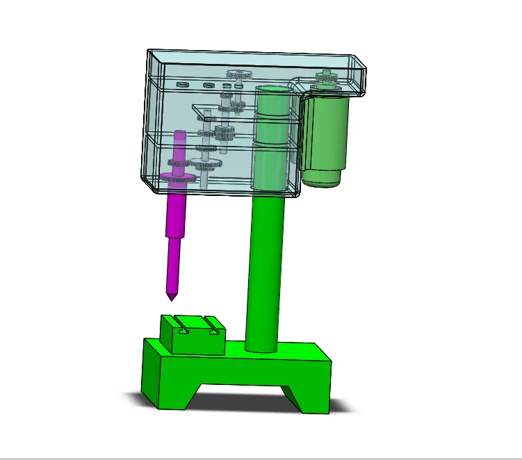 i201-z512b台式小钻床设计[含三维图]