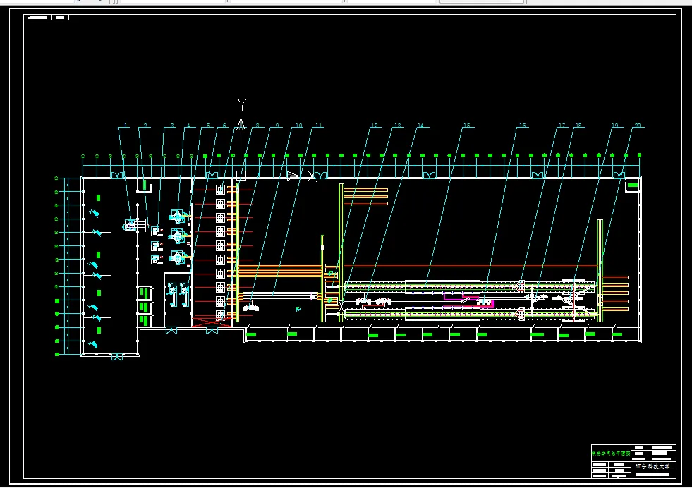 镁铬车间总平面