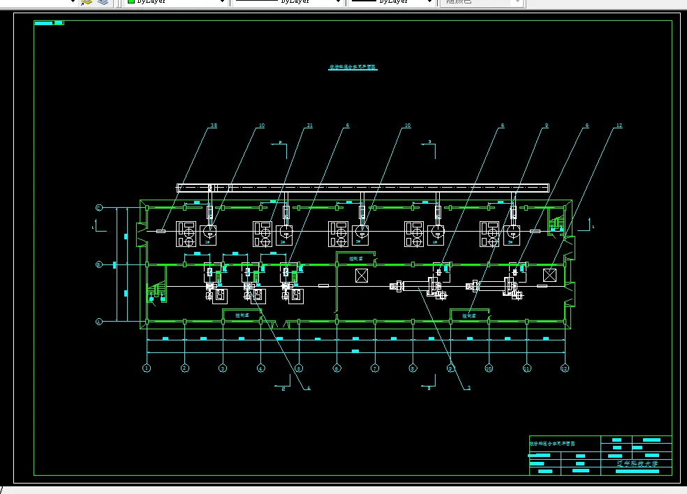6.破粉碎混合车间平面图