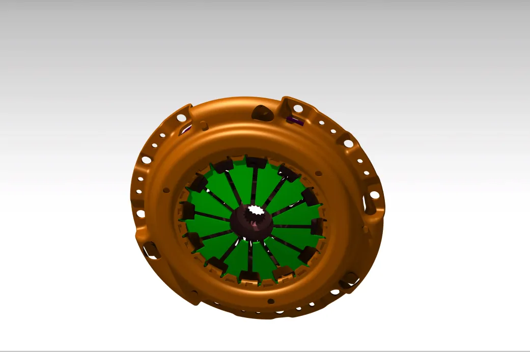 C605-一汽捷达Jetta CL轿车离合器设计[含Catia三维图]