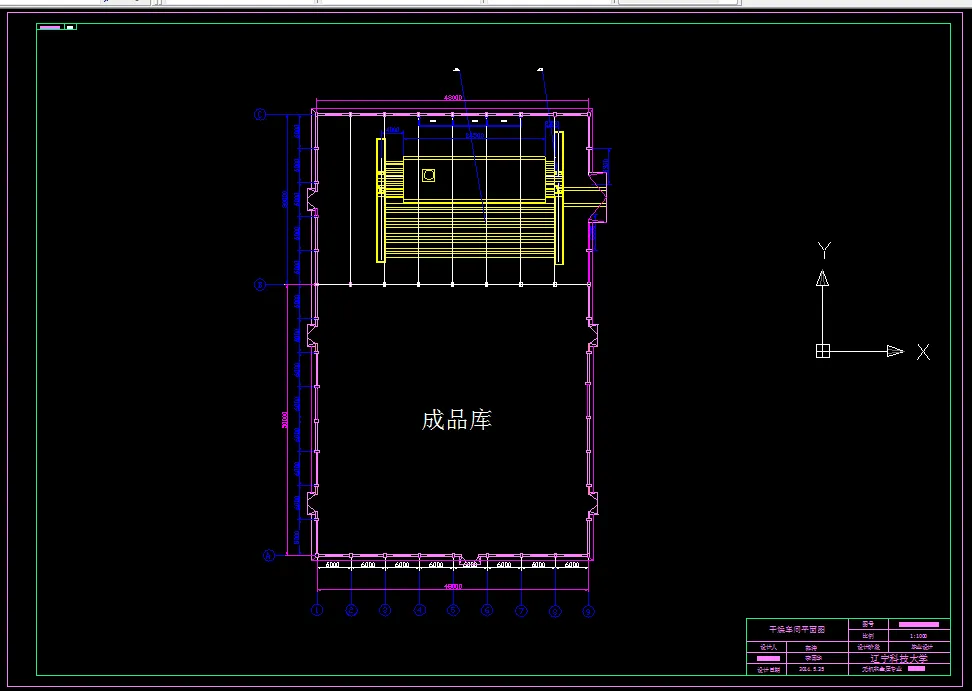 干燥车间平面图12