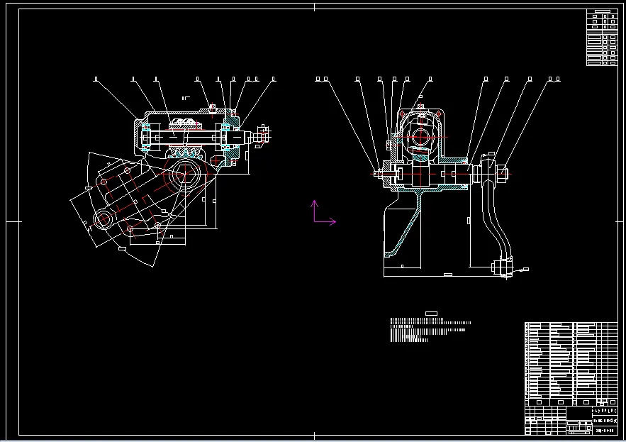 J098-1048型循环球转向器设计