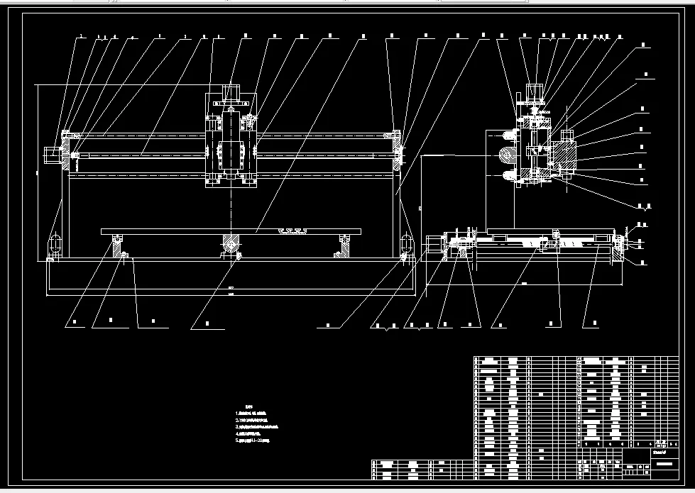 D332-浮雕门三维旋铣机设计
