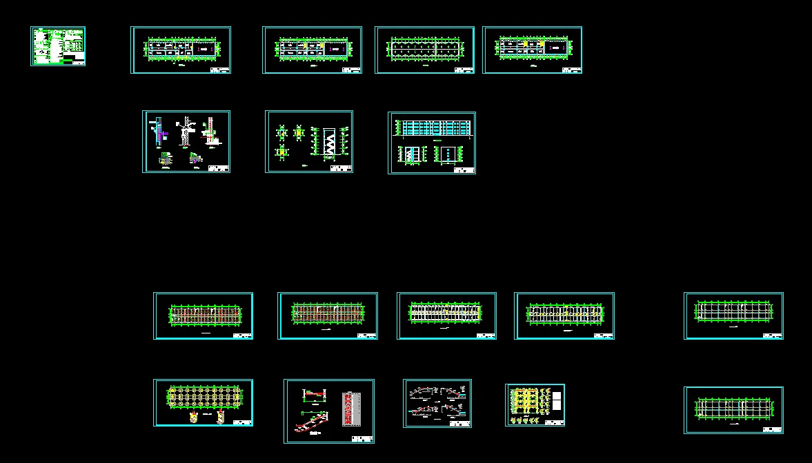 J692-长春科达创投办公楼土建设计-4层4321平米