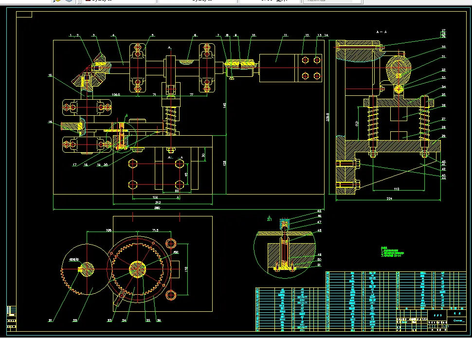 D343-自动窗帘布打孔机设计