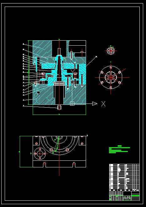 钟形套冷缩经装配图